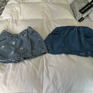 Kids Denim Skort - Blue
